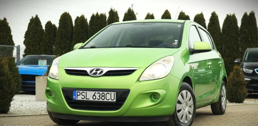 samochody osobowe Hyundai i20 cena 16900 przebieg: 188000, rok produkcji 2010 z Słupca